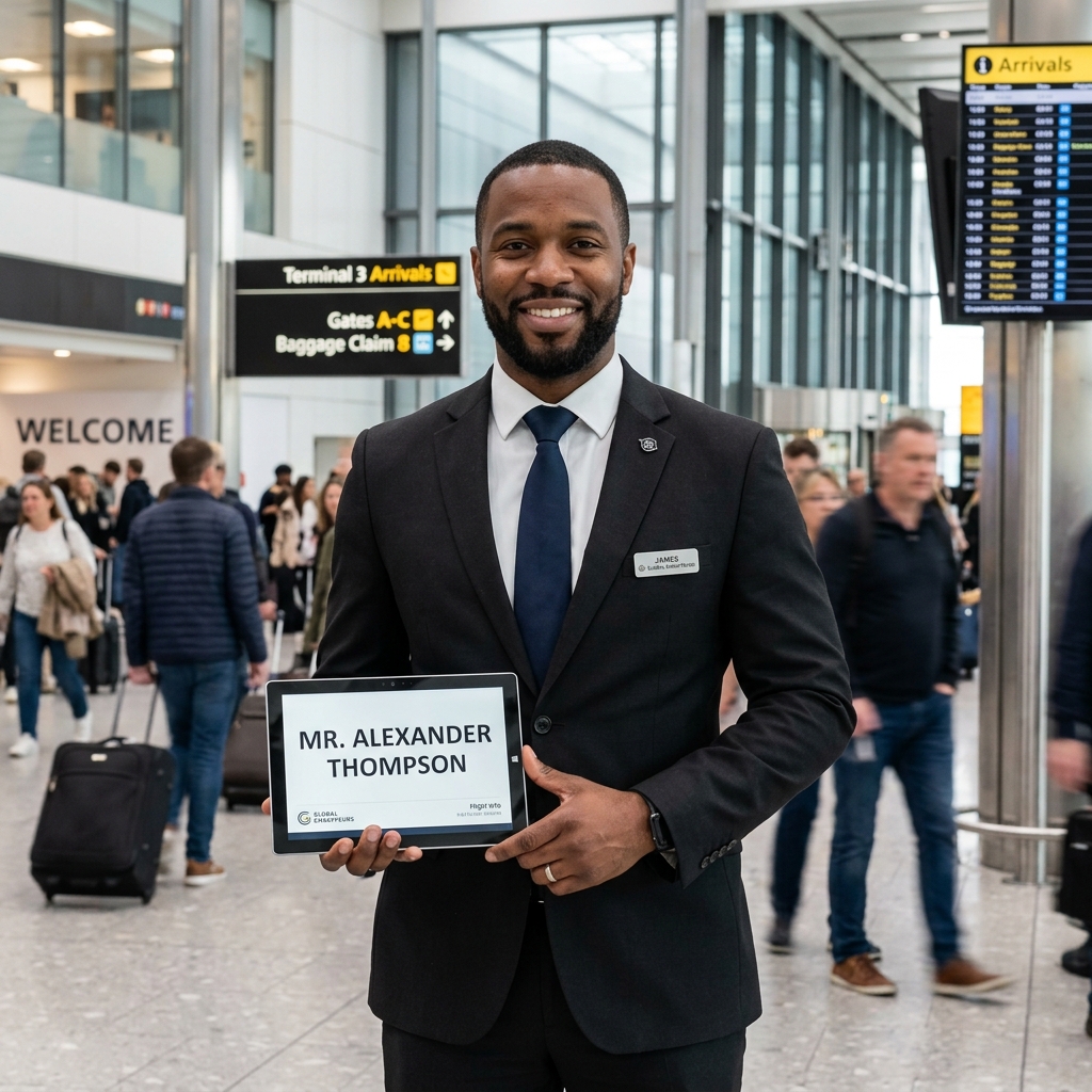 Premium airport chauffeur